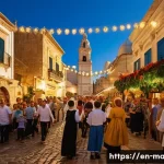 몰타 종교 분포 - **Prompt 1: The Enduring Echoes of Faith - Maltese Festa Scene**
    "An vibrant and joyful outdoor ...