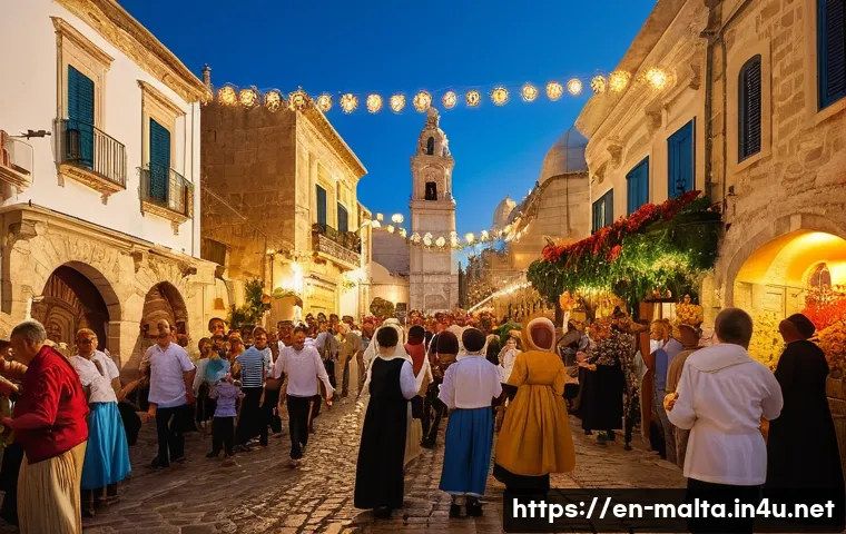 몰타 종교 분포 - **Prompt 1: The Enduring Echoes of Faith - Maltese Festa Scene**
"An vibrant and joyful outdoor ...